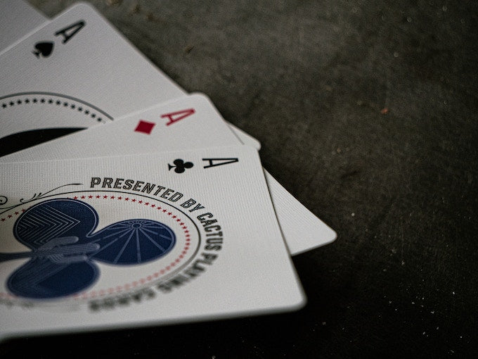 Cactus Playing Cards: Rising from the Dust