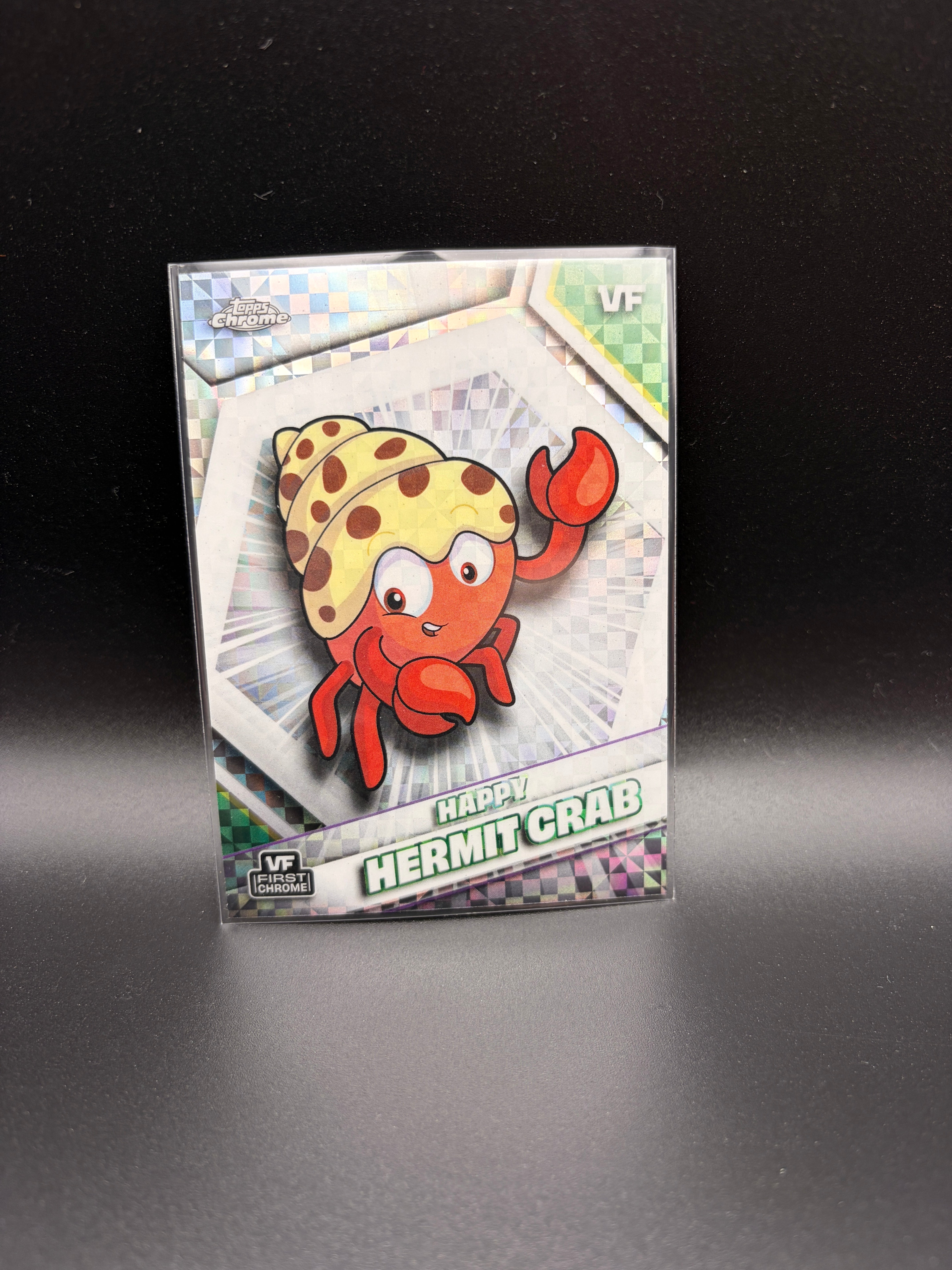 2026 Topps Chrome Veefriends - Happy Hermit Crab - X-Fractor #90