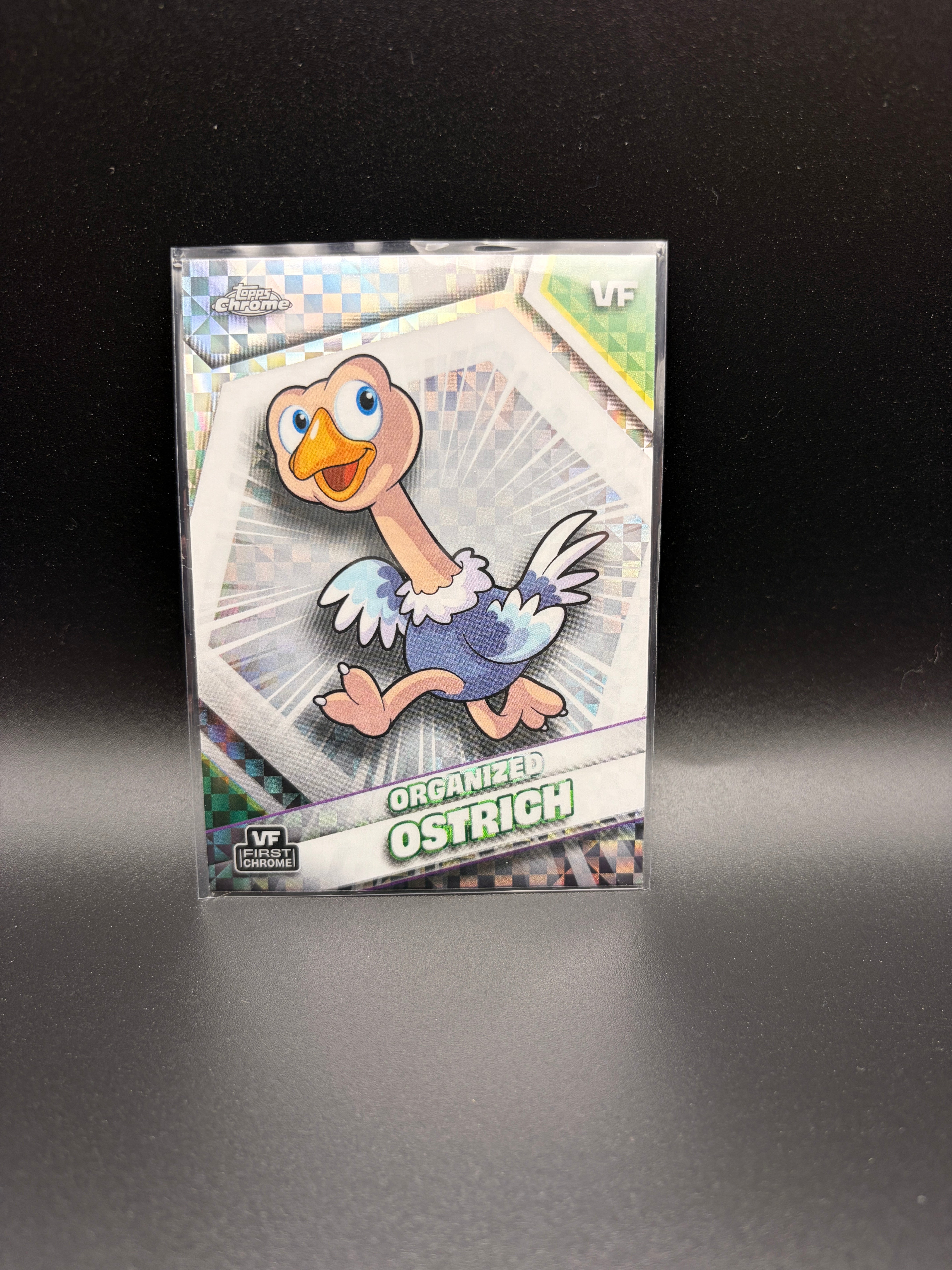 2026 Topps Chrome Veefriends - Organized Ostrich - X-Fractor #130