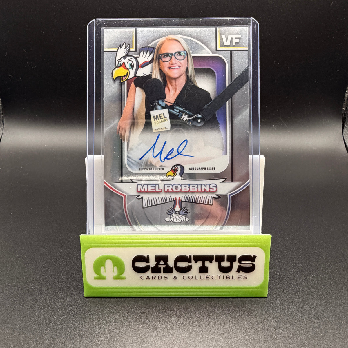 2026 Topps Chrome Veefriends - Mel Robbins Content Condor - On Card AUTO
