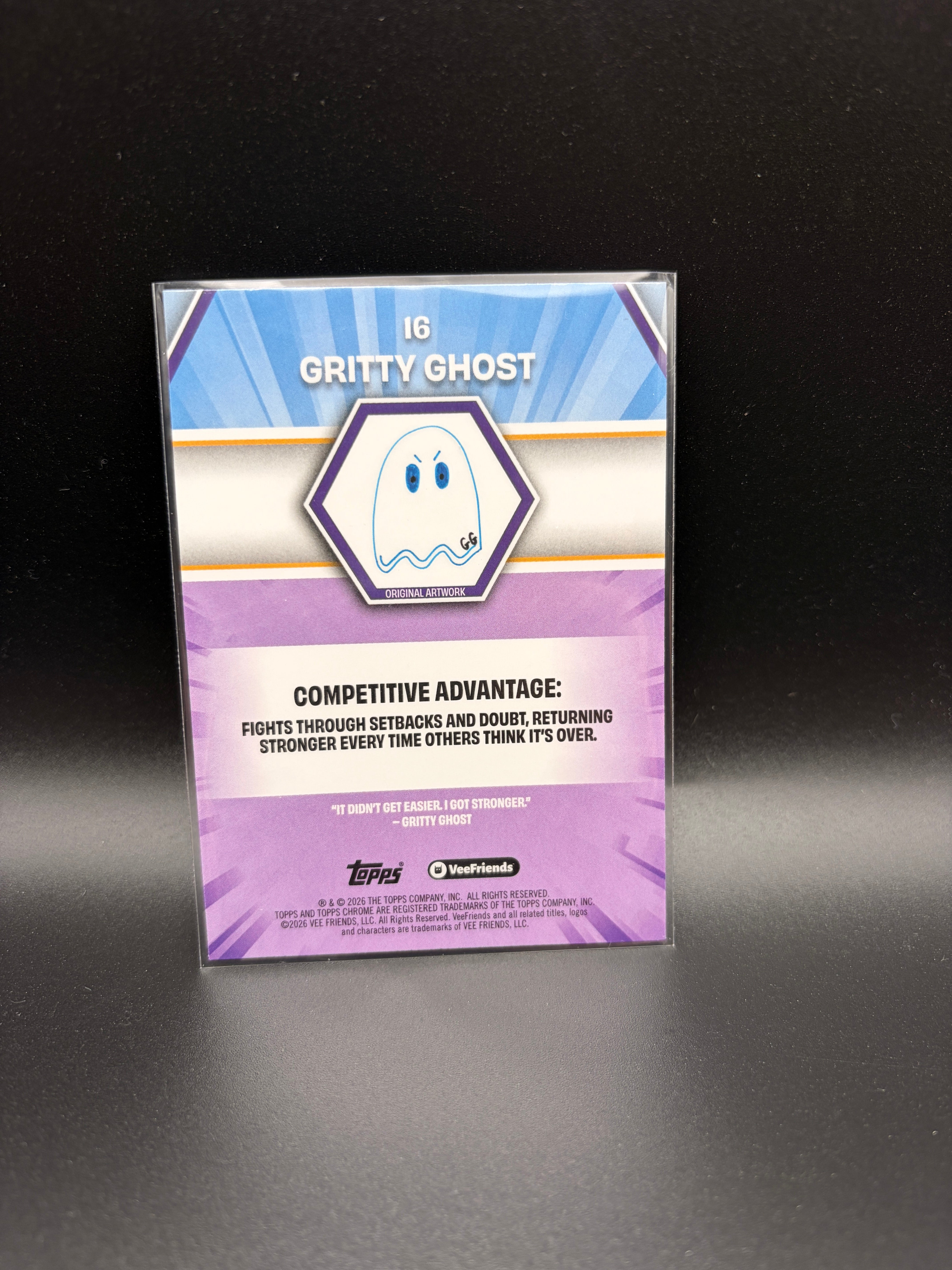 2026 Topps Chrome Veefriends - Gritty Ghost - X-Fractor #16