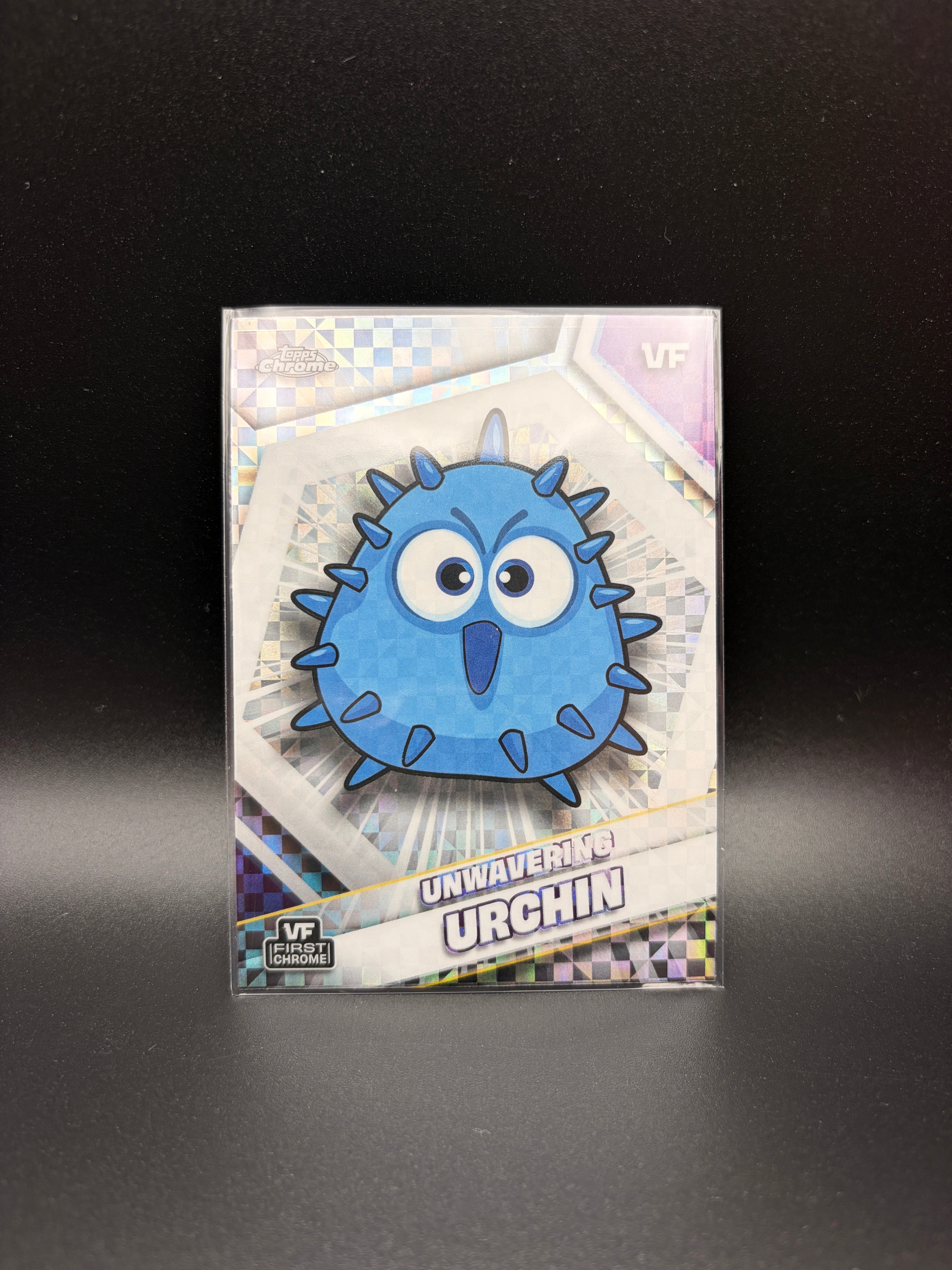 2026 Topps Chrome Veefriends - Unwavering Urchin - X-Fractor #185