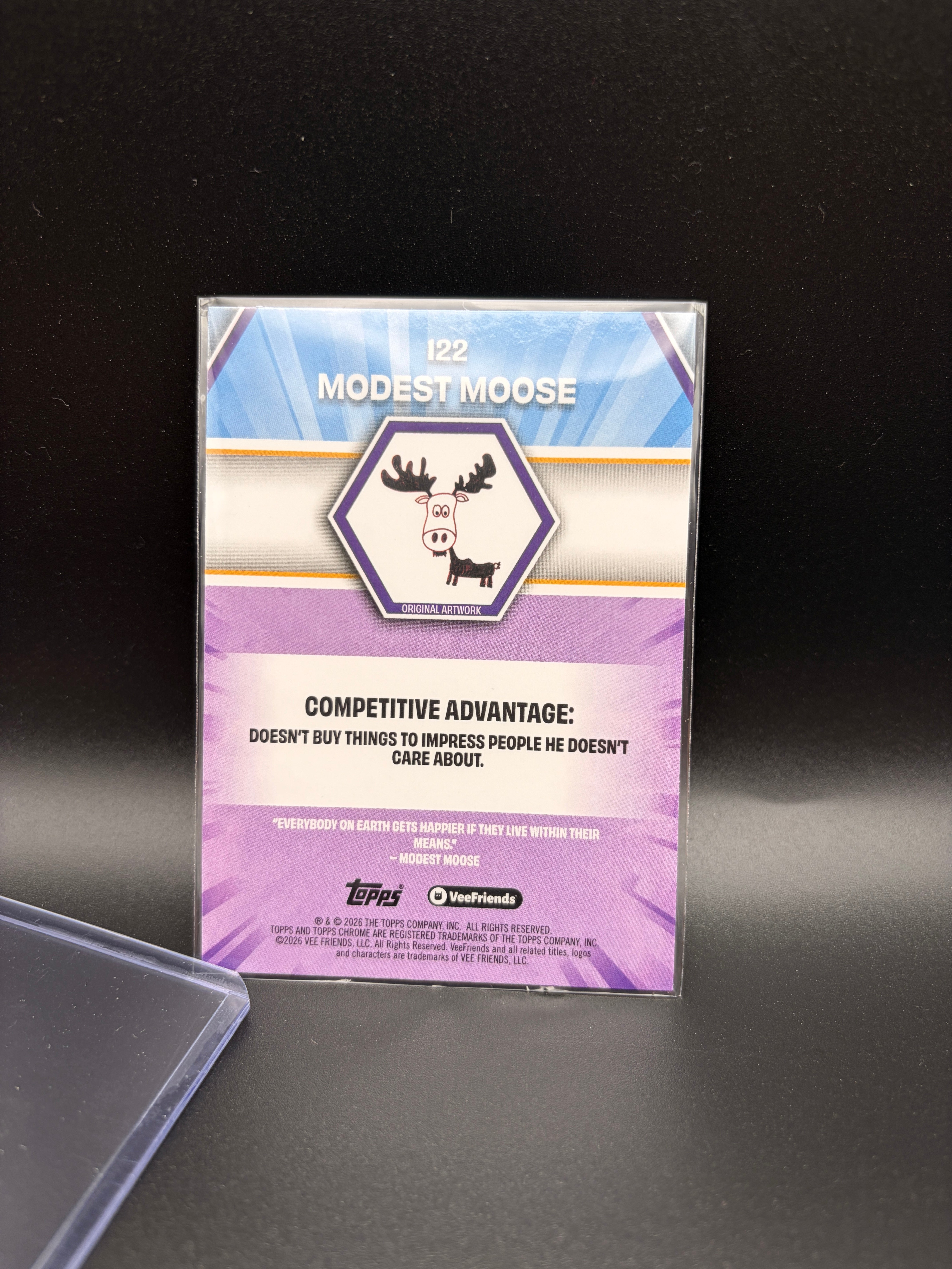 2026 Topps Chrome Veefriends - Modest Moose - X-Fractor #122