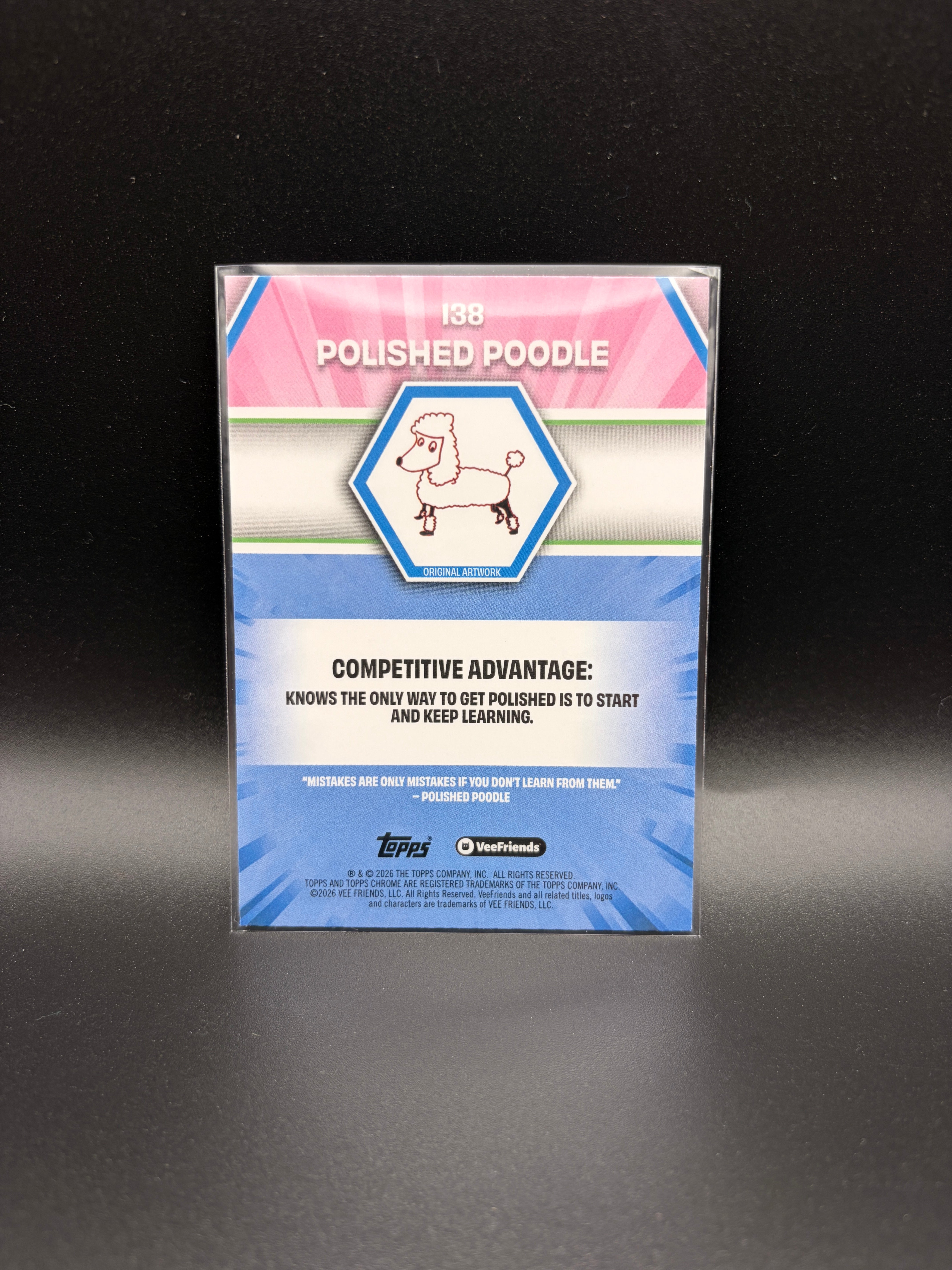 2026 Topps Chrome Veefriends - Polished Poodle - X-Fractor #138