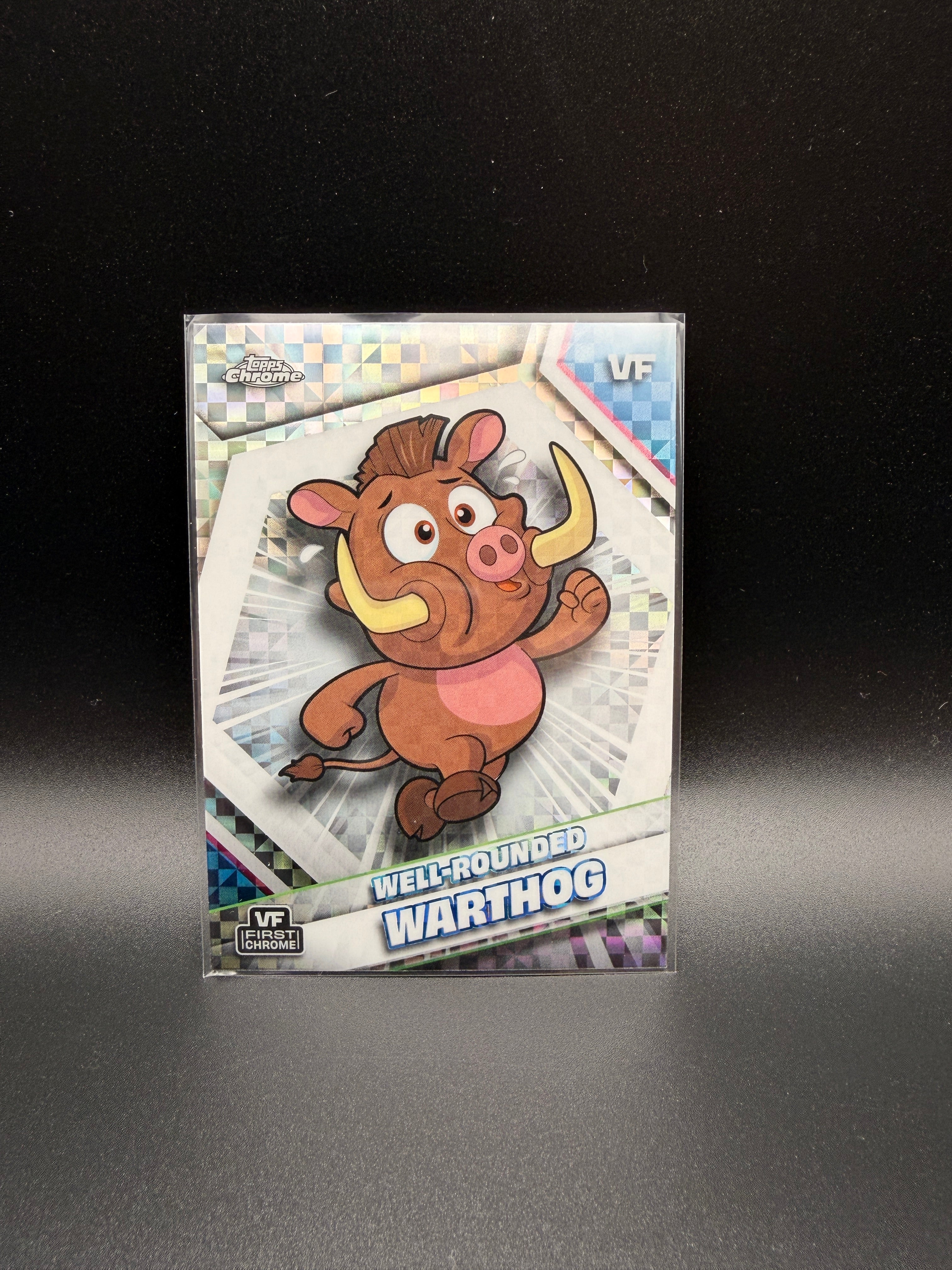 2026 Topps Chrome Veefriends - Well-rounded Warthog - X-Fractor #189
