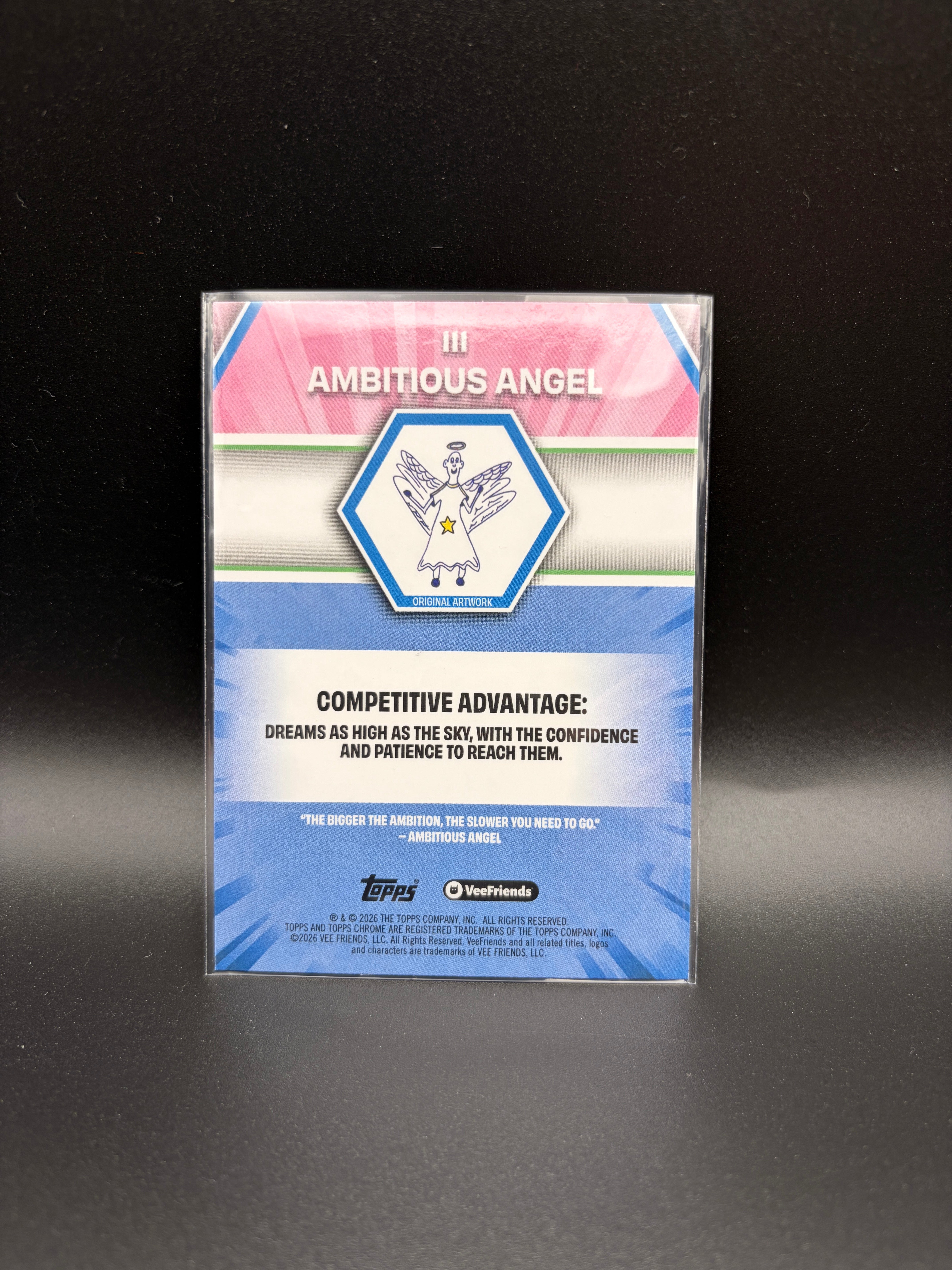 2026 Topps Chrome Veefriends - Ambitious Angel - X-Fractor #111