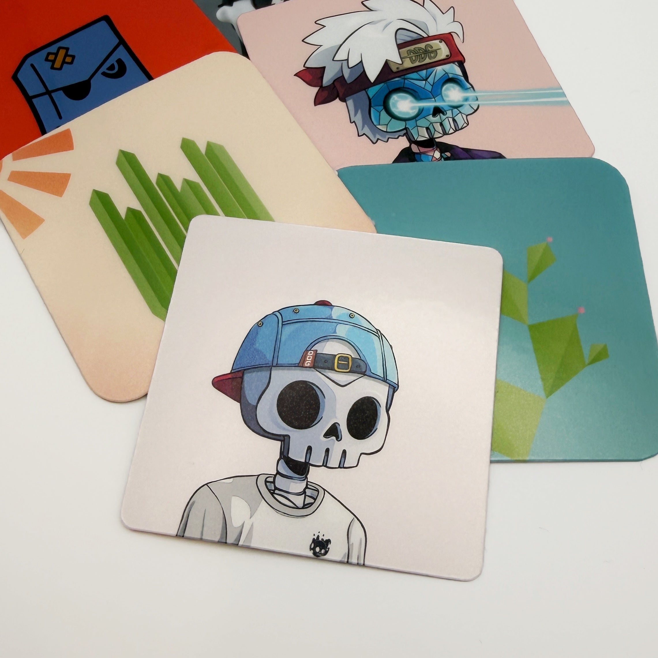 20 Custom Vinyl Stickers - 2"