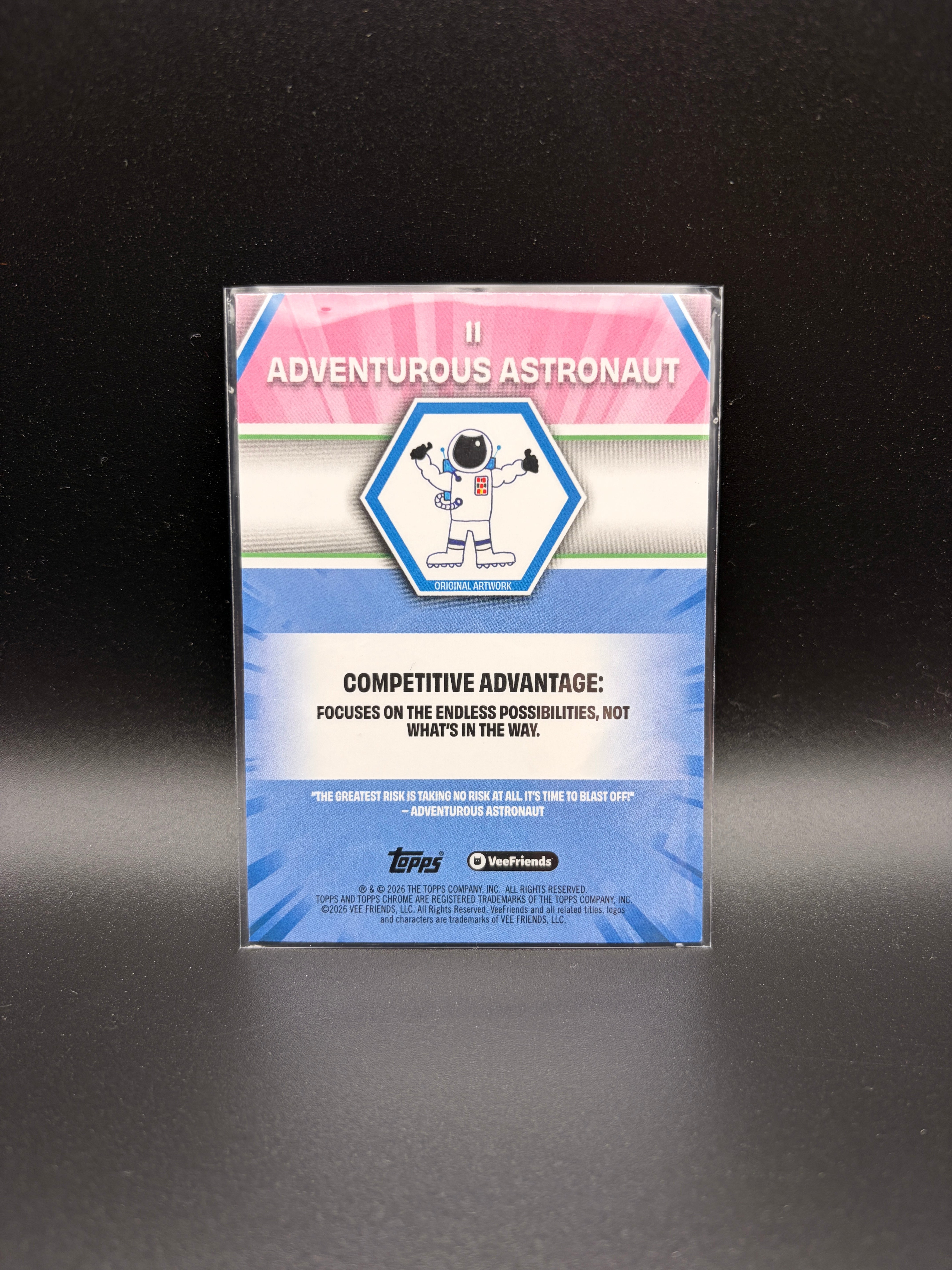 2026 Topps Chrome Veefriends - Adventurous Astronaut - X-Fractor #11