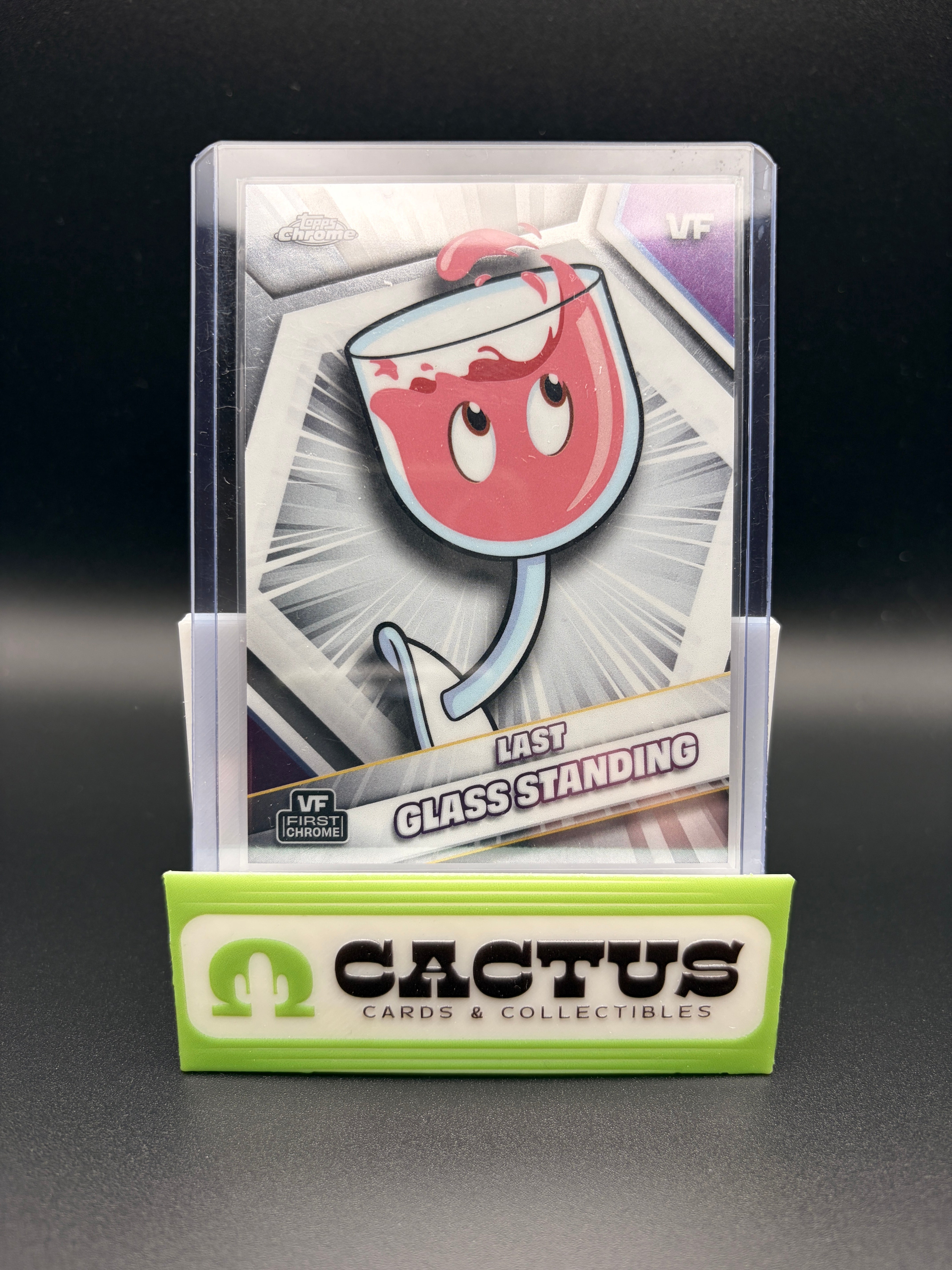2026 Topps Chrome Veefriends - Last Glass Standing - Rosé (Pink) - Short Print
