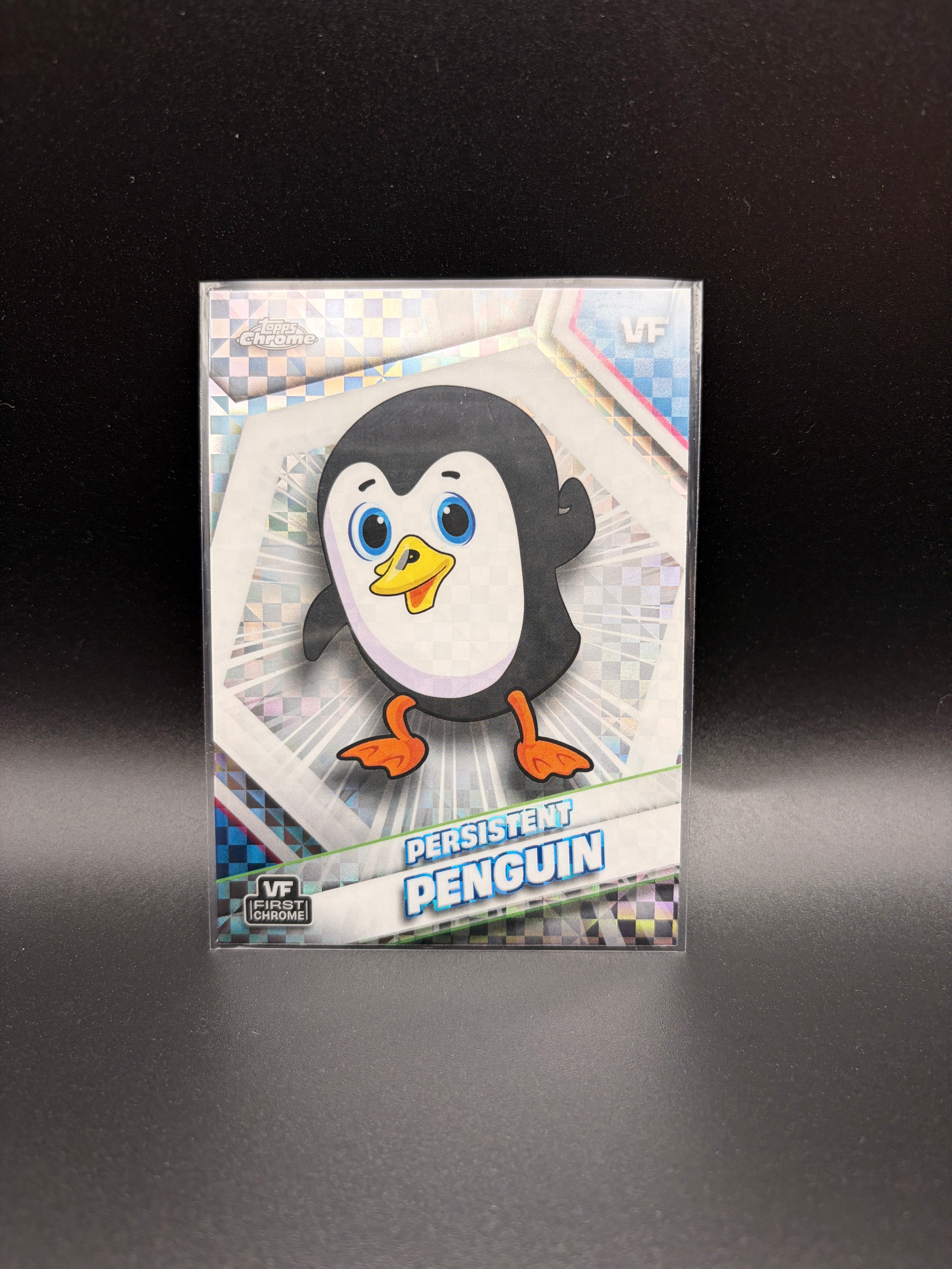 2026 Topps Chrome Veefriends - Persistant Penguin - X-Fractor #135