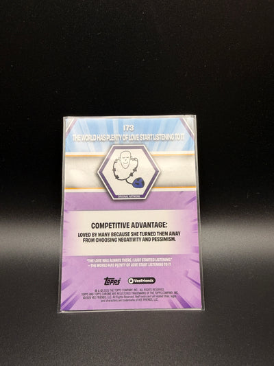 2026 Topps Chrome Veefriends - The World Has Plenty Of Love - X-Fractor #173