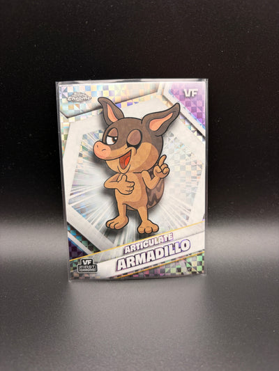 2026 Topps Chrome Veefriends - Articulate Armadillo - X-Fractor #22