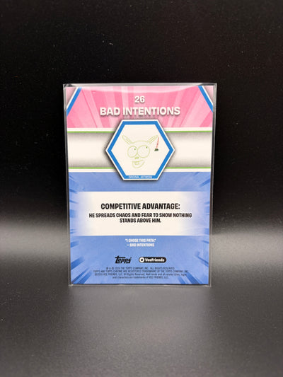 2026 Topps Chrome Veefriends - Bad Intentions - X-Fractor #26