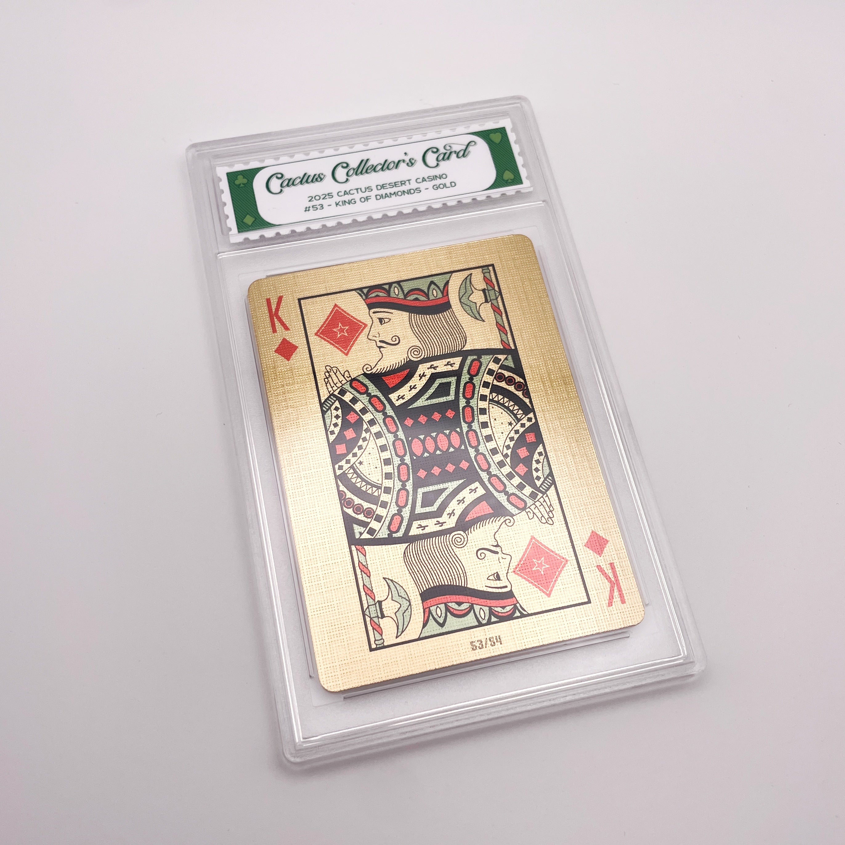 Mystery Cactus Collector's Card • 2025 Cactus Desert Casino