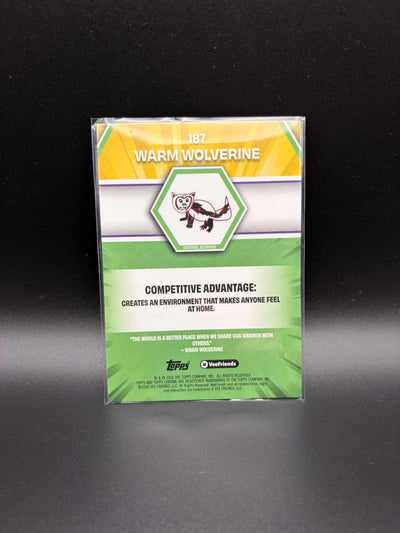 2026 Topps Chrome Veefriends - Warm Wolverine - X-Fractor #187