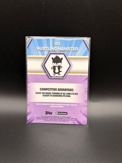 2026 Topps Chrome Veefriends - Hustling Hamster - X-Fractor #100