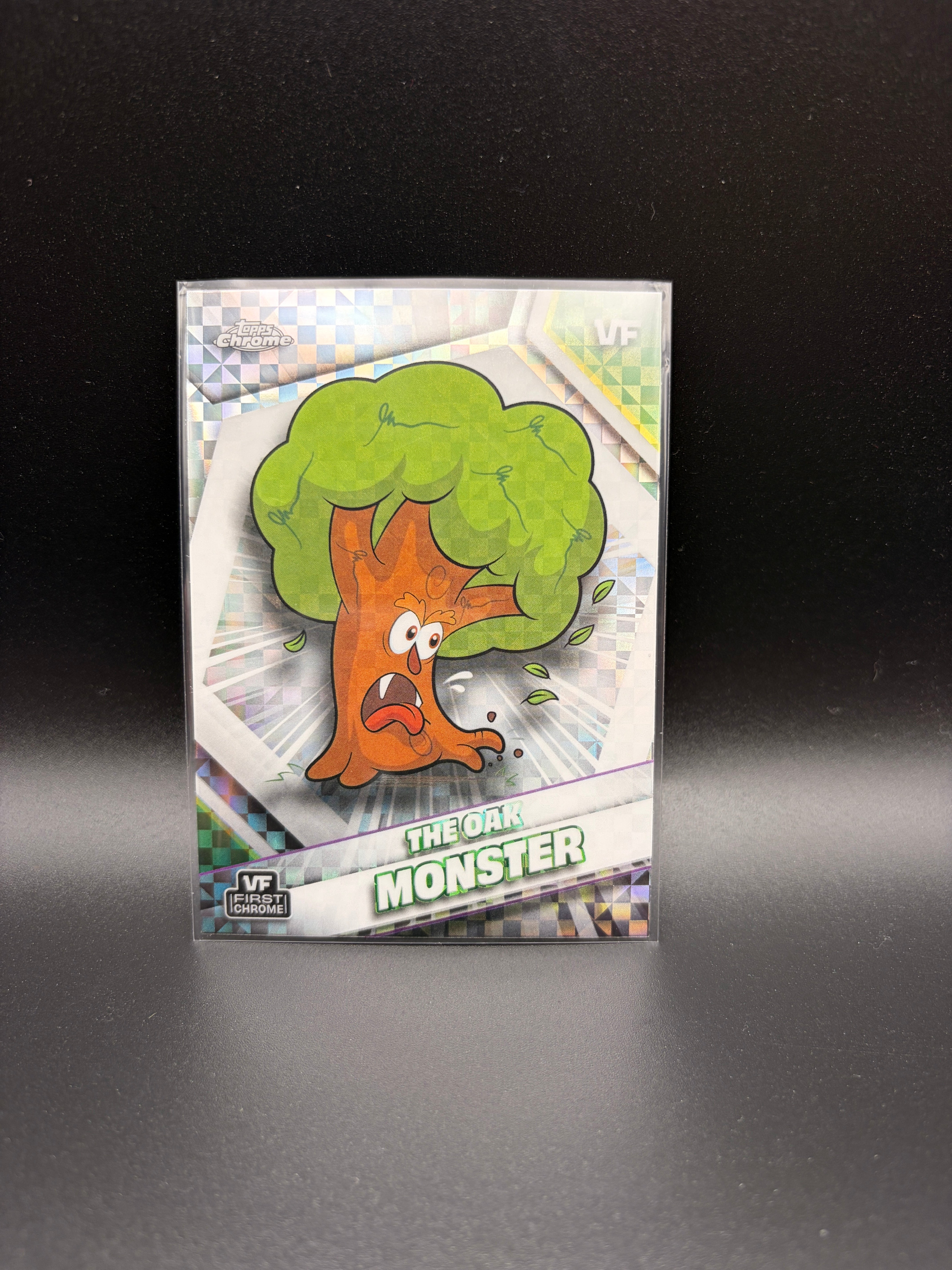 2026 Topps Chrome Veefriends - The Oak Monster - X-Fractor #172