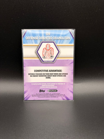 2026 Topps Chrome Veefriends - Offense Oriented Orangutan - X-Fractor #128