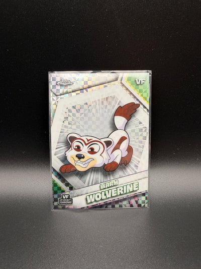 2026 Topps Chrome Veefriends - Warm Wolverine - X-Fractor #187