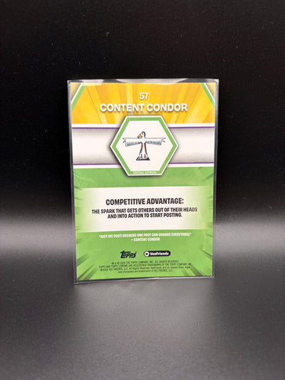 2026 Topps Chrome Veefriends - Content Condor - X-Fractor #57