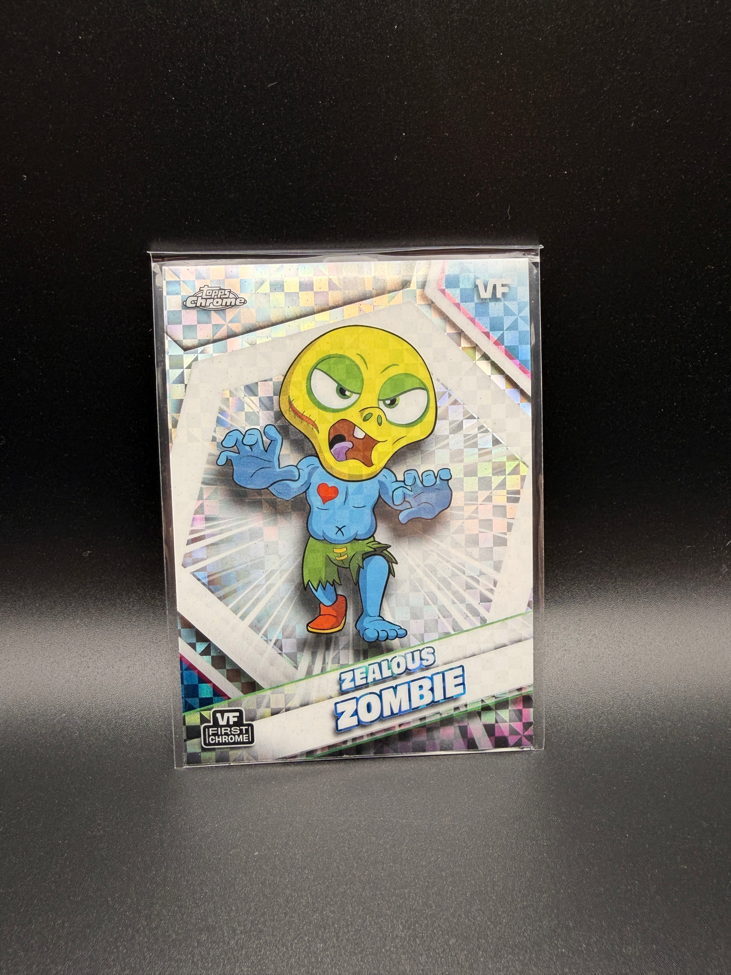 2026 Topps Chrome Veefriends - Zealous Zombie - X-Fractor #198