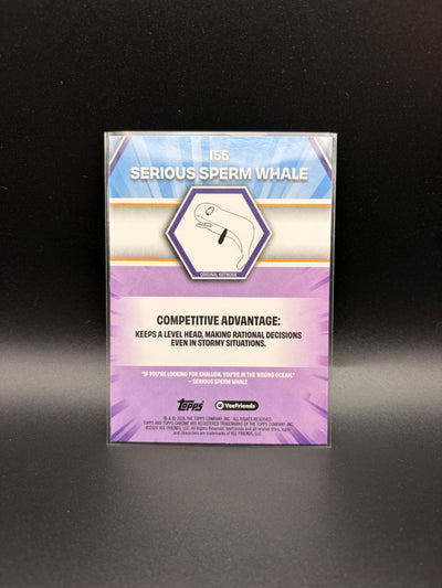 2026 Topps Chrome Veefriends - Serious Sperm Whale - X-Fractor #155