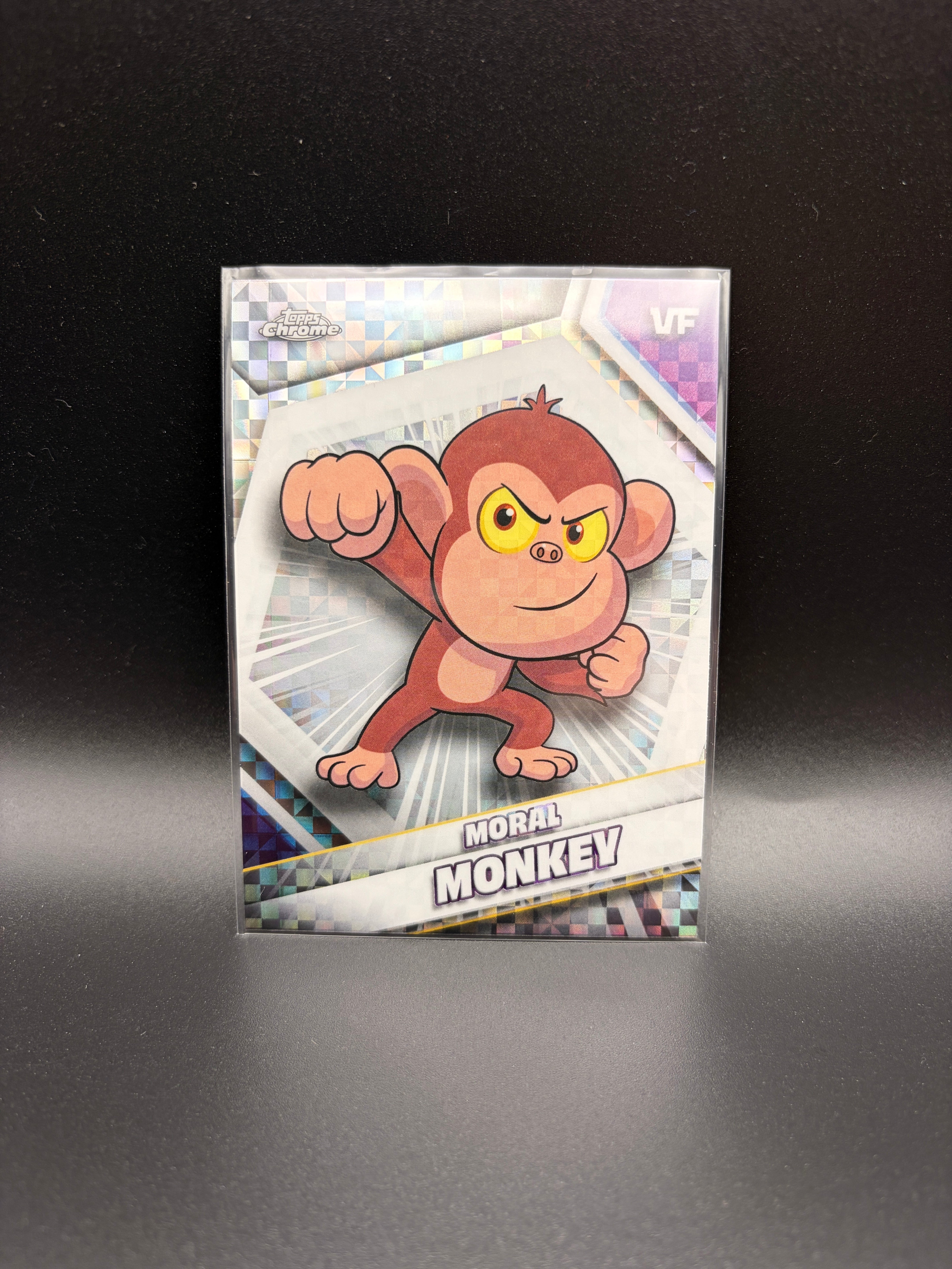 2026 Topps Chrome Veefriends - Moral Monkey - X-Fractor #125