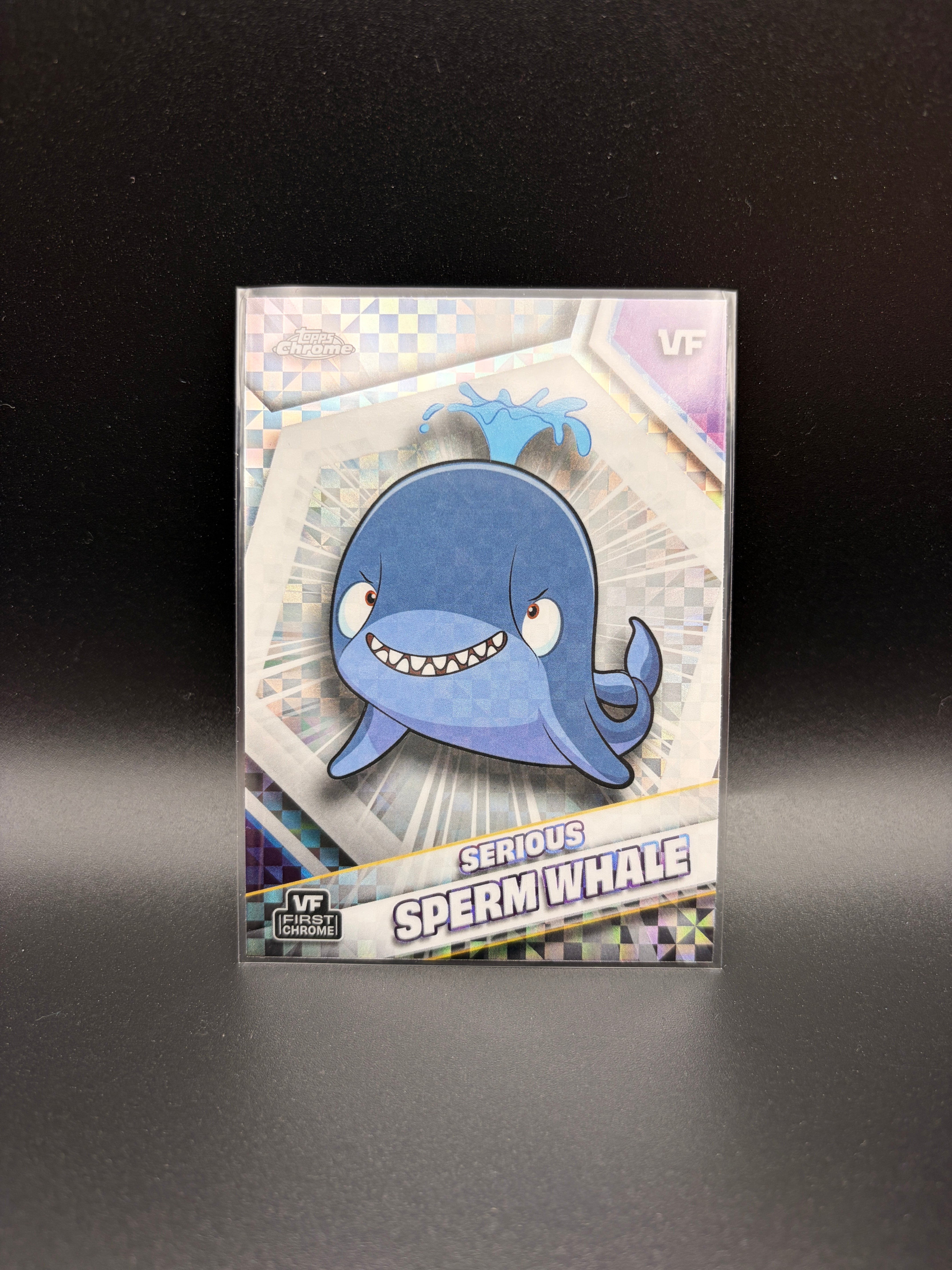 2026 Topps Chrome Veefriends - Serious Sperm Whale - X-Fractor #155
