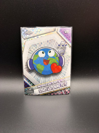 2026 Topps Chrome Veefriends - The World Has Plenty Of Love - X-Fractor #173
