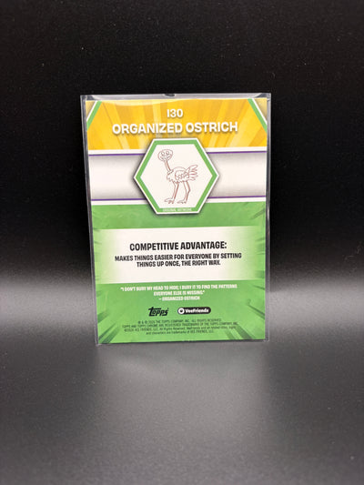2026 Topps Chrome Veefriends - Organized Ostrich - X-Fractor #130
