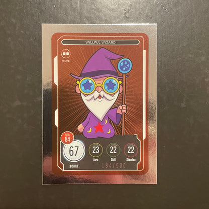 Willful Wizard - Rare /500