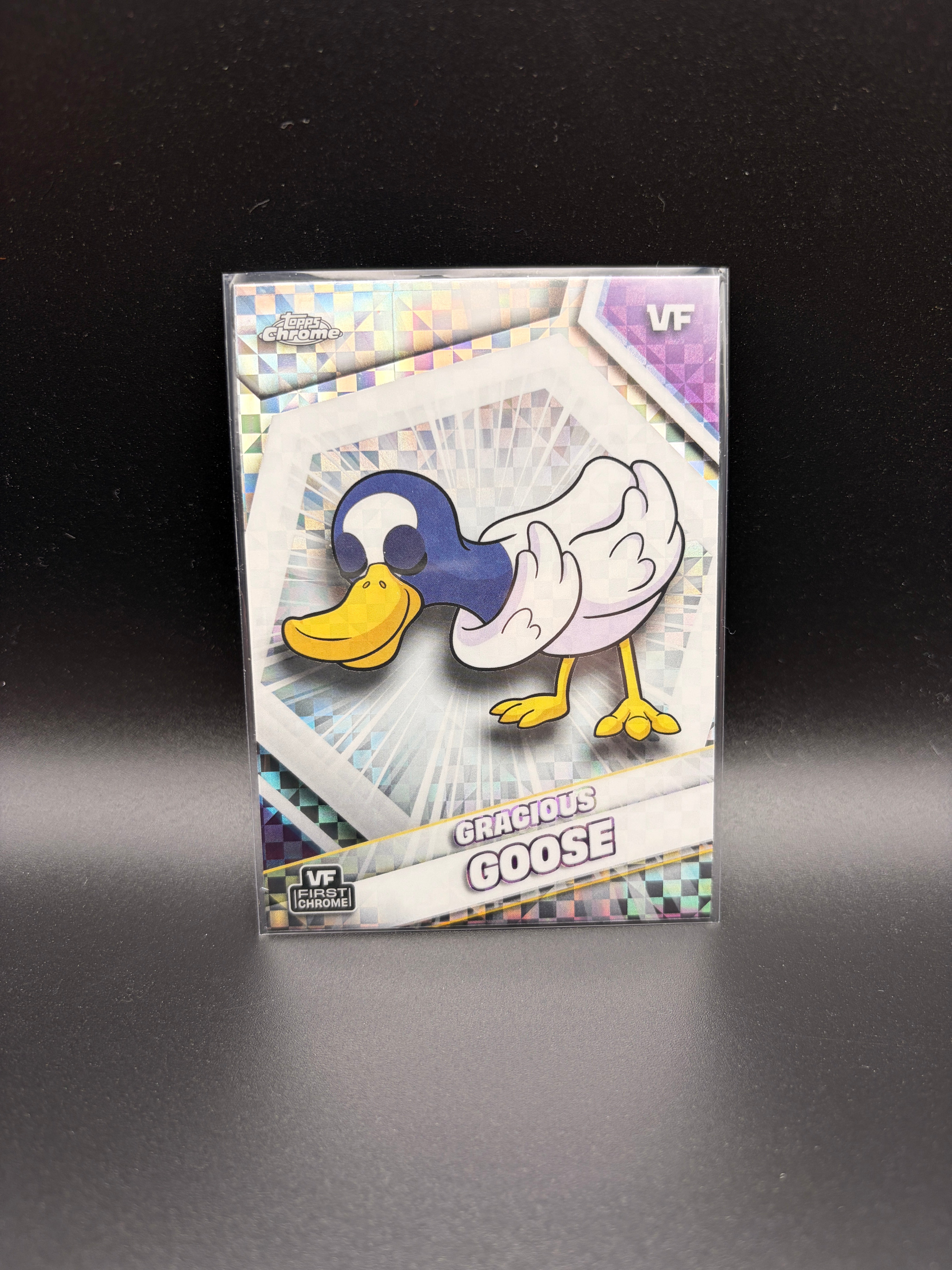 2026 Topps Chrome Veefriends - Gracious Goose - X-Fractor #85