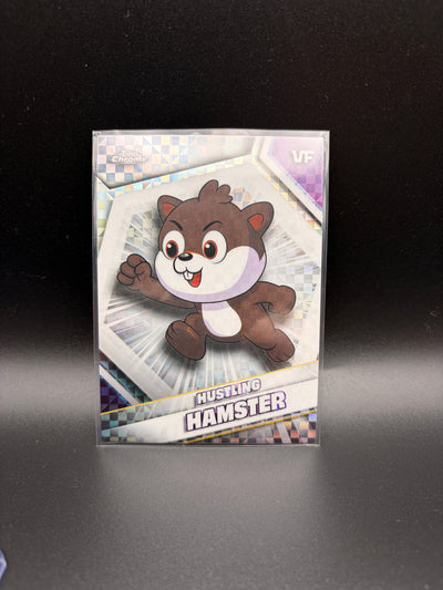 2026 Topps Chrome Veefriends - Hustling Hamster - X-Fractor #100