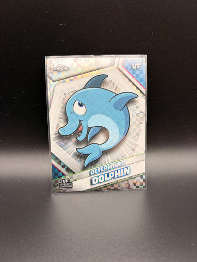 2026 Topps Chrome Veefriends - Determined Dolphin - X-Fractor #65