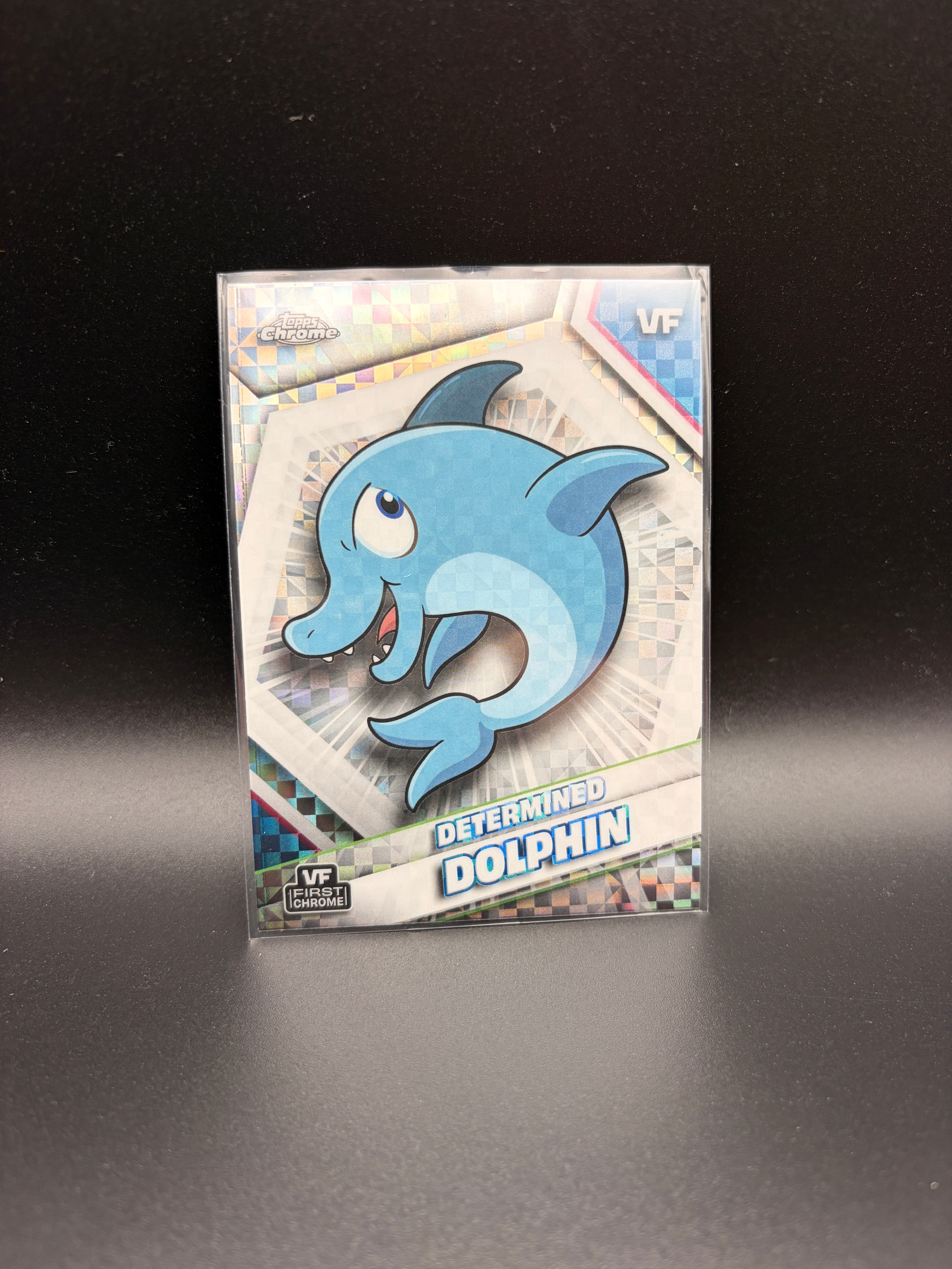 2026 Topps Chrome Veefriends - Determined Dolphin - X-Fractor #65