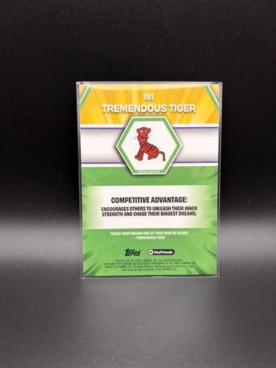 2026 Topps Chrome Veefriends - Tremendous Tiger - X-Fractor #181