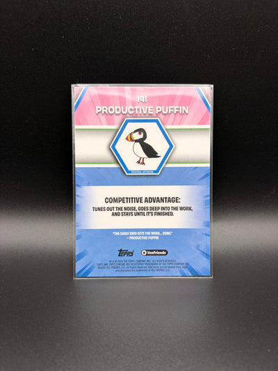 2026 Topps Chrome Veefriends - Productive Puffin - X-Fractor #141