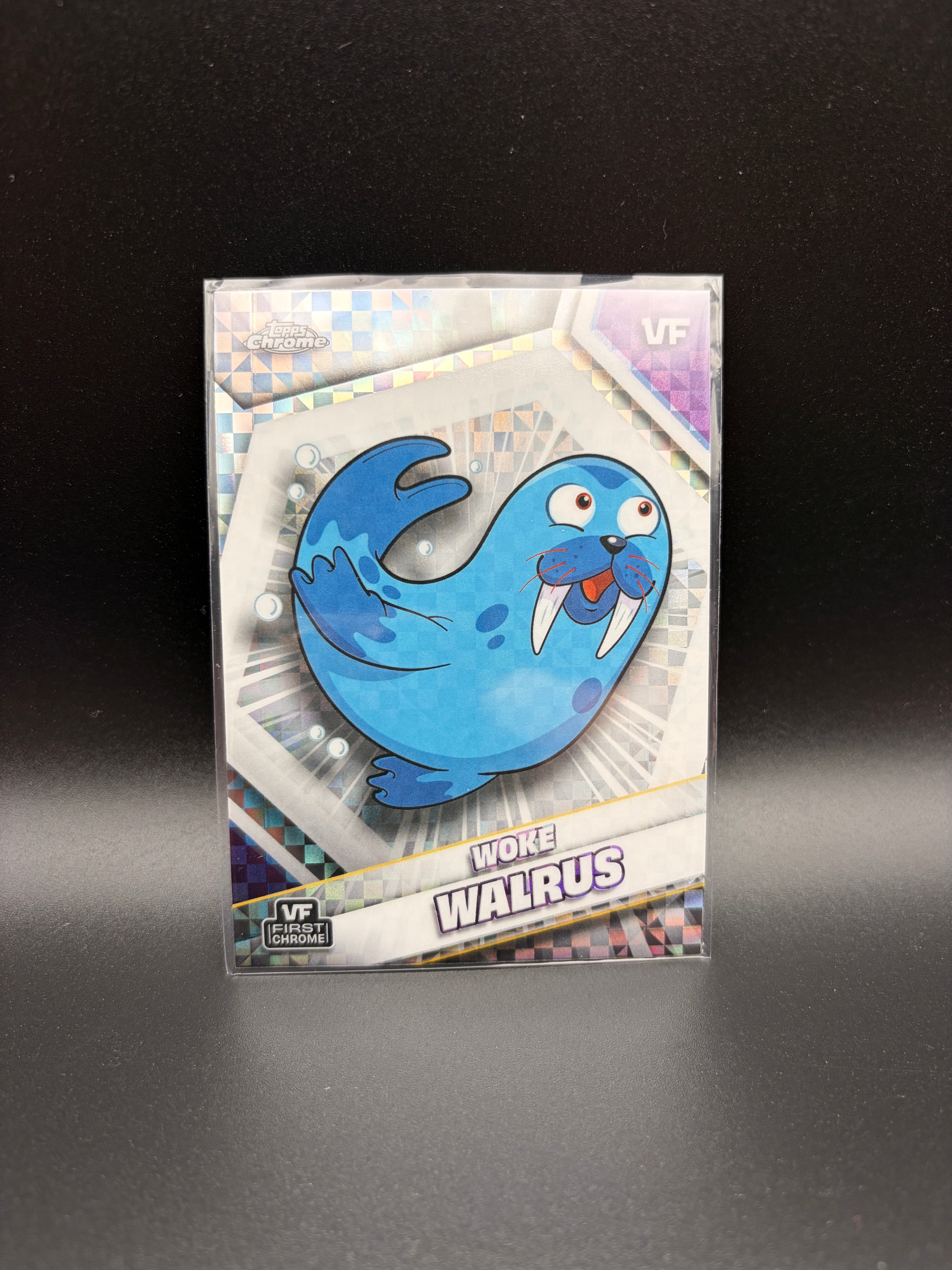 2026 Topps Chrome Veefriends - Woke Walrus - X-Fractor #194
