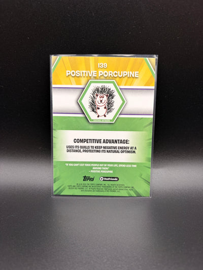 2026 Topps Chrome Veefriends - Positive Porcupine - X-Fractor #139