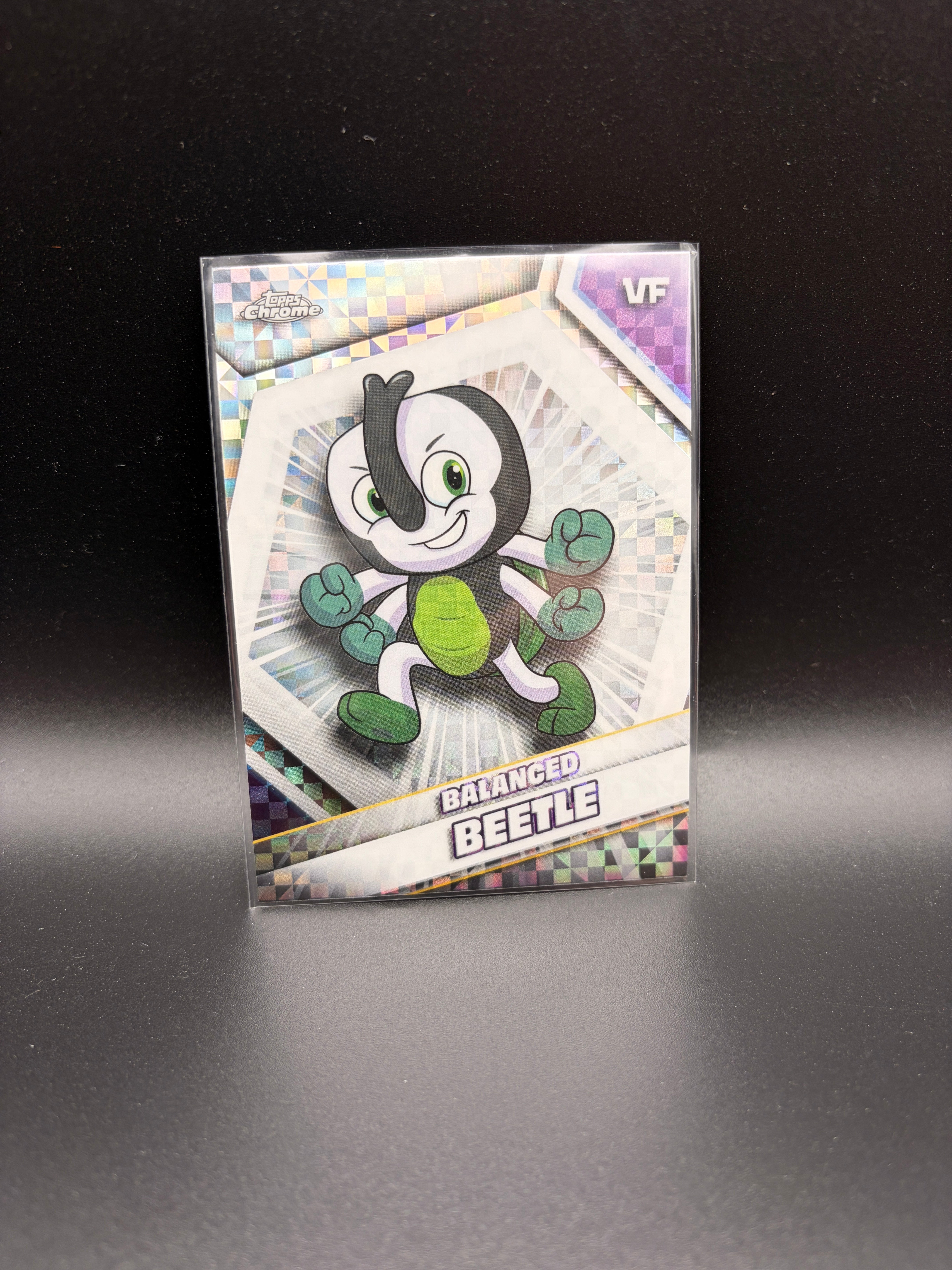 2026 Topps Chrome Veefriends - Balanced Beetle - X-Fractor #28