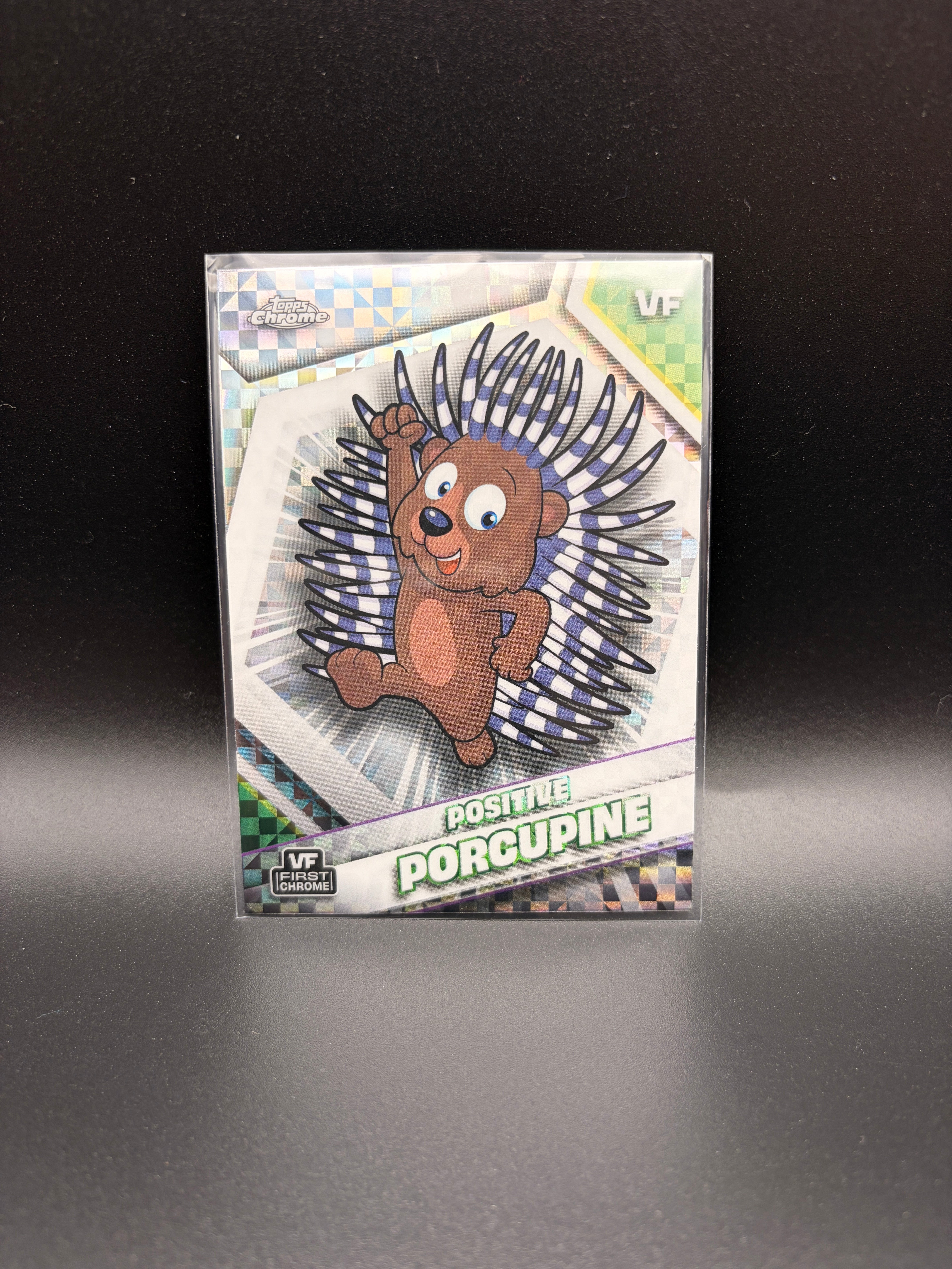 2026 Topps Chrome Veefriends - Positive Porcupine - X-Fractor #139
