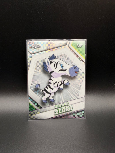2026 Topps Chrome Veefriends - Zestful Zebra - X-Fractor #199