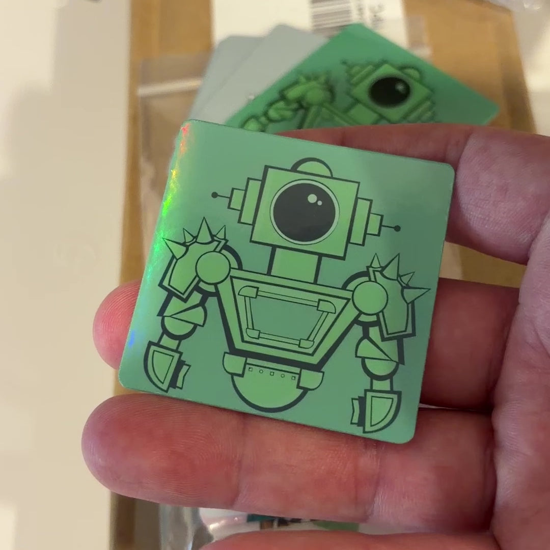 2" Custom Vinyl Stickers - 20 Count