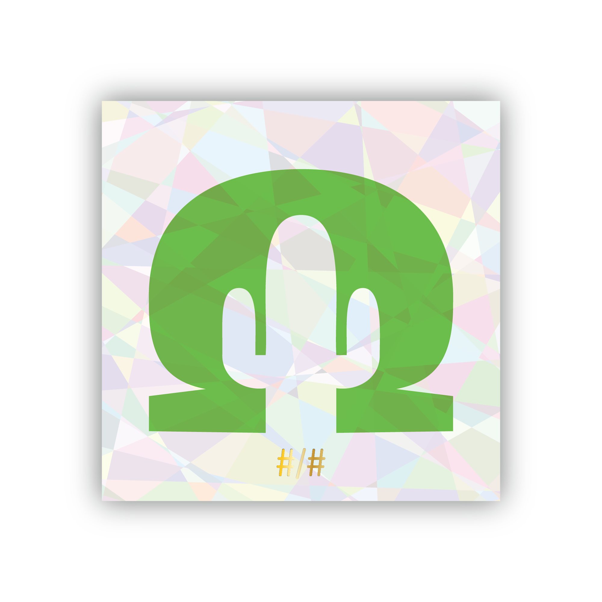 Foil Numbered Custom Stickers • Your Artwork, Logo, or Photo!