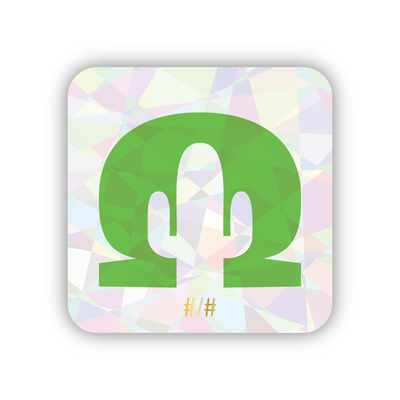 Foil Numbered Custom Stickers • Your Artwork, Logo, or Photo!